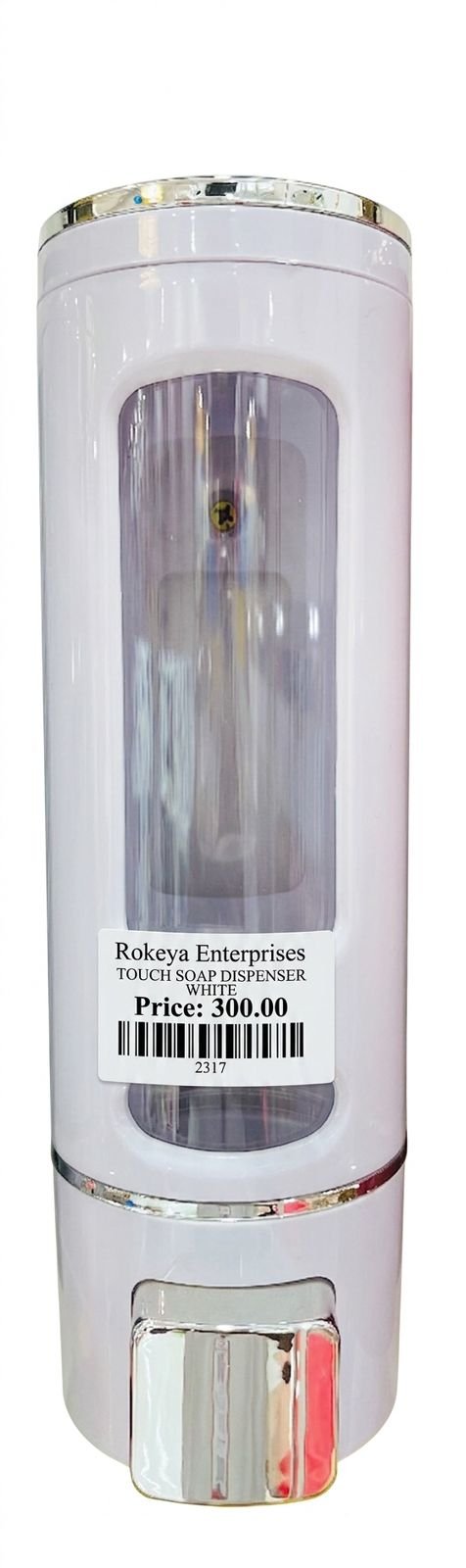 TOUCH SOAP DISPENSER WHITE 2317